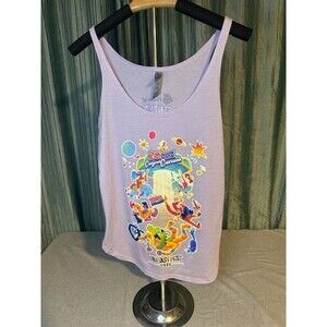 Fantasy Fest 2024 Key West Womens Tank Small Neon Graphic Festival Top